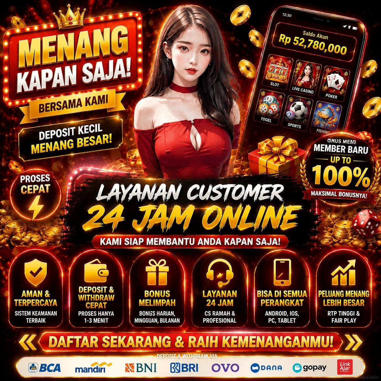 tupaiwin Fitur Menarik
